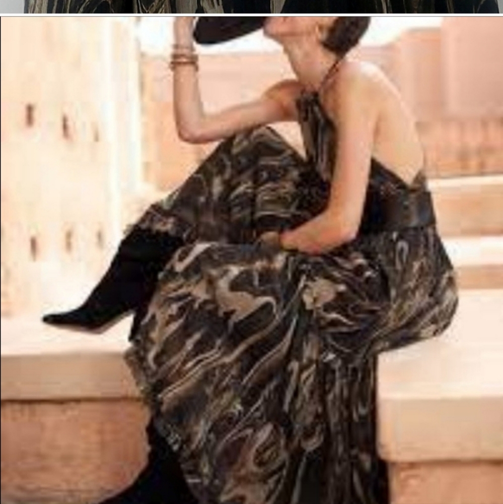 Banana Republic Halter Maxi Dress